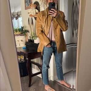 PIONEER Camel Leather western Jacket